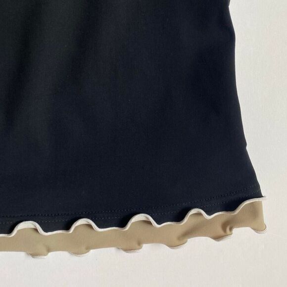 Black halter swim top - Picture 3 of 8